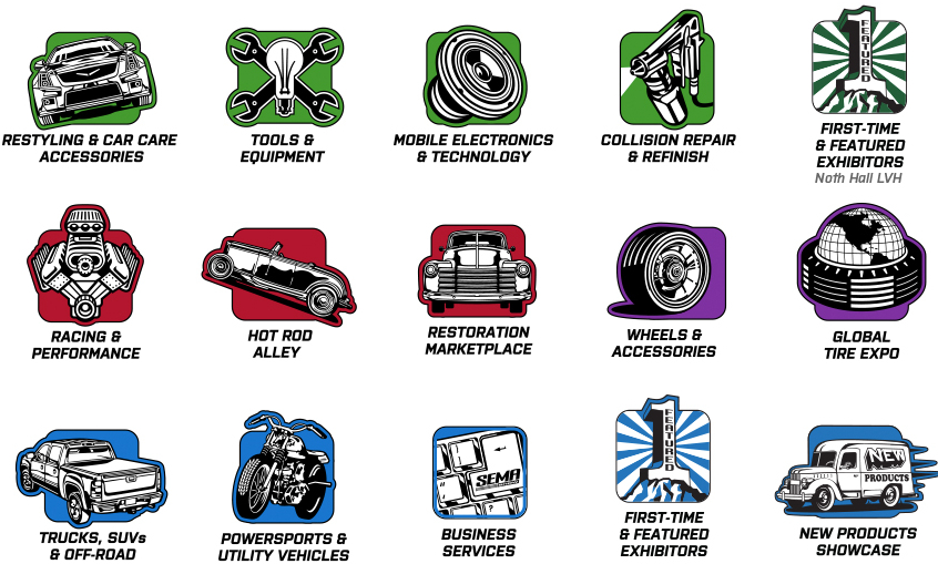 2014 SEMA Floor Plan